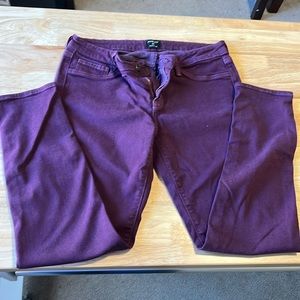 Just black skinny jeans